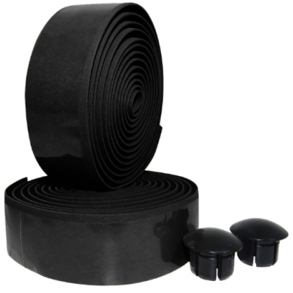 Fita de Guidao Velocidade EVA 30mm Preto - Par