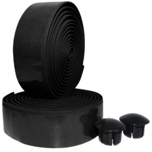 Fita de Guidao Velocidade EVA 30mm Preto - Par